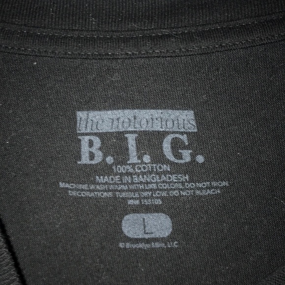 Biggie smalls T-shirt (L) - Picture 3 of 3